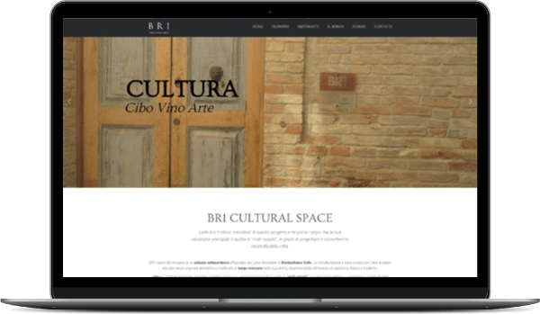 Web Design Progetto BR1 Cultural Space