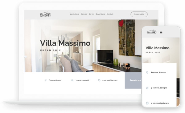 Web Design Villa Massimo